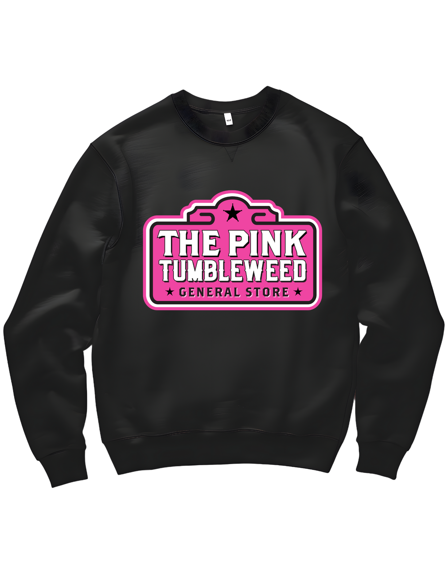 Pink Tumbleweed Black Sweatshirt Preorder